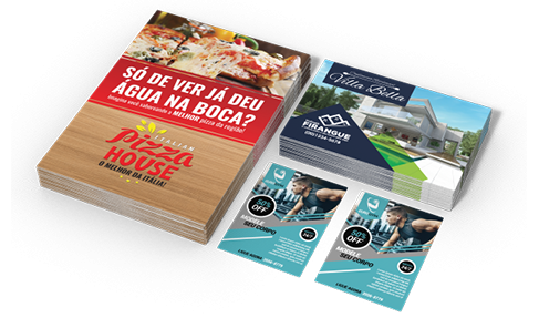 Folder Couchê 120g Sem Verniz 10x29,7cm - 4x0 - 20000 unid