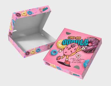 Caixa Multiuso sem Visor Kraft 240g sem Película Antigordura 20x21x3,8cm  - 4x0 - 50 unid