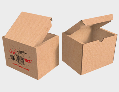 Caixa de Papelão Personalizada Nº 01 - 15x11x11cm - 4x0 - 25 unid