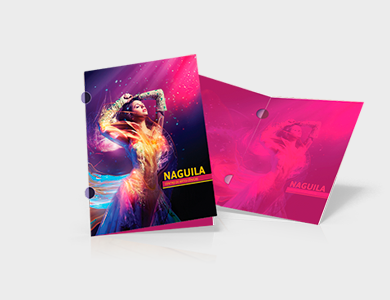 Pasta com Orelha Supremo 300g Sem Verniz 31x45 - 4x1 - 1000 unid