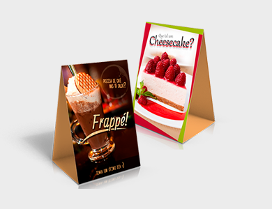 Prisma de Mesa Vertical Supremo 300g Verniz Total Frente 10x15cm - 4x4 - 1000 unid