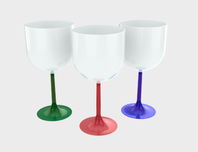 Taça de Gin em Polímero para Sublimação 550ml - 10 unid